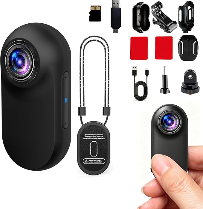 Thumb Camera, Portable Mini Body Camera by Unknown