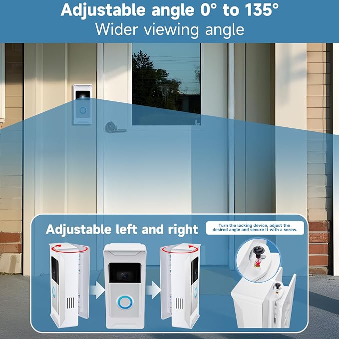 Anti-Theft Video Doorbell Mount Compatible - Image 4
