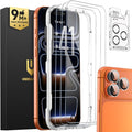 UNBREAKcable iPhone 17 Pro Screen Protector 3-Pack, Upgraded Dual-Tempered by UNBREAKcable