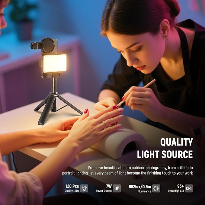 NEEWER Basics LED Selfie & Tattoo Light Compatible - Image 4