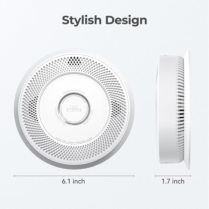 SITERLINK Hardwired Smoke and Carbon Monoxide Detector - Image 8