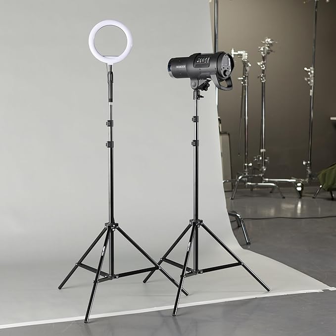 Amazon Basics Portable Aluminum Photography Light Stand Tripod - Image 7