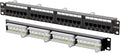 Iwillink 10Gbps Cat6A Patch Panel 24 Port, RJ45 Patch Panel UTP 19-Inch by IWILLINK