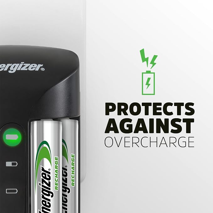 Energizer Recharge Pro Rechargeable AAA and AA Battery Charger - Image 4