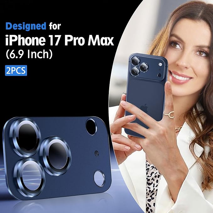 SiHPuoy 2 Pack Camera Lens Protector - Image 2