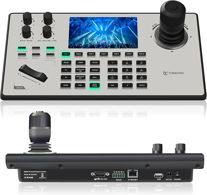 TONGVEO PTZ Camera Joystick Controller by TONGVEO
