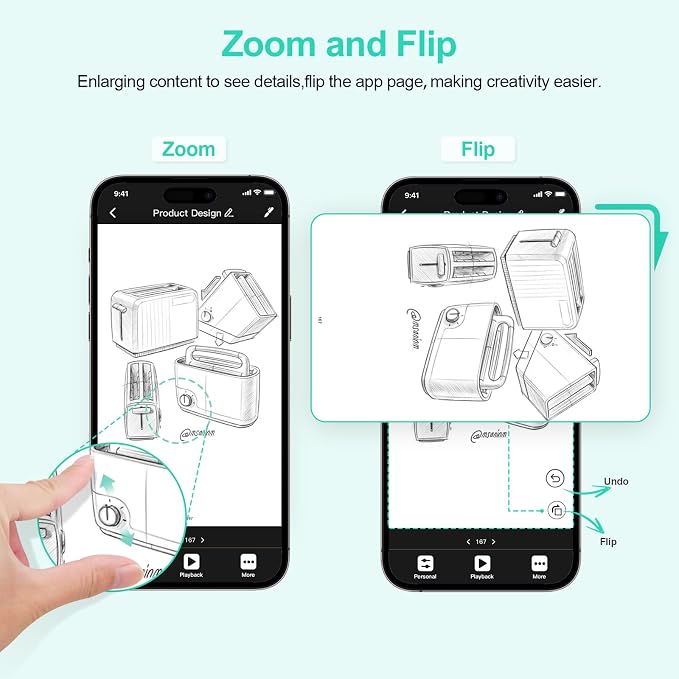 Yuan Digital Smartpen Writing Set, Smart Pen and Notebook - Image 7