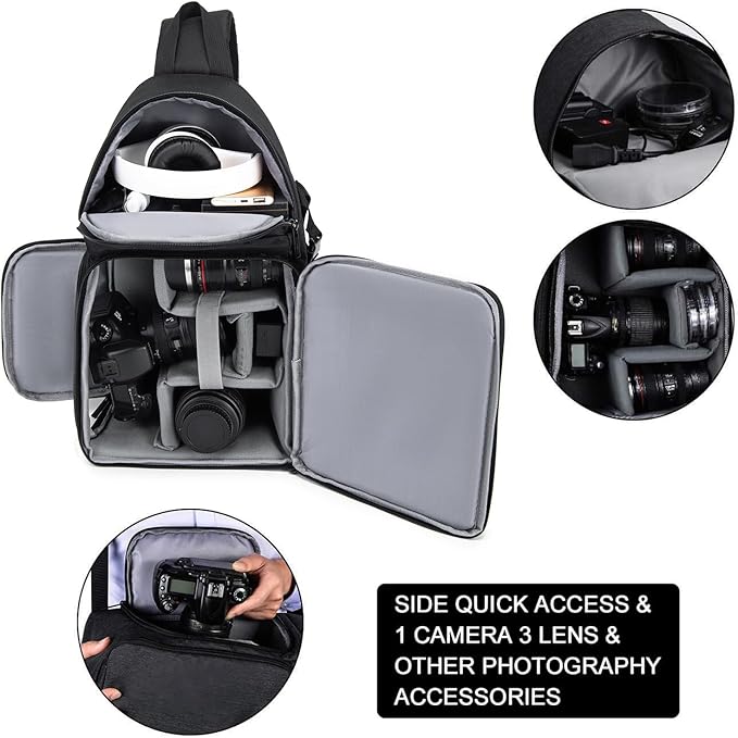 CADeN Camera Bag Sling Backpack - Image 2