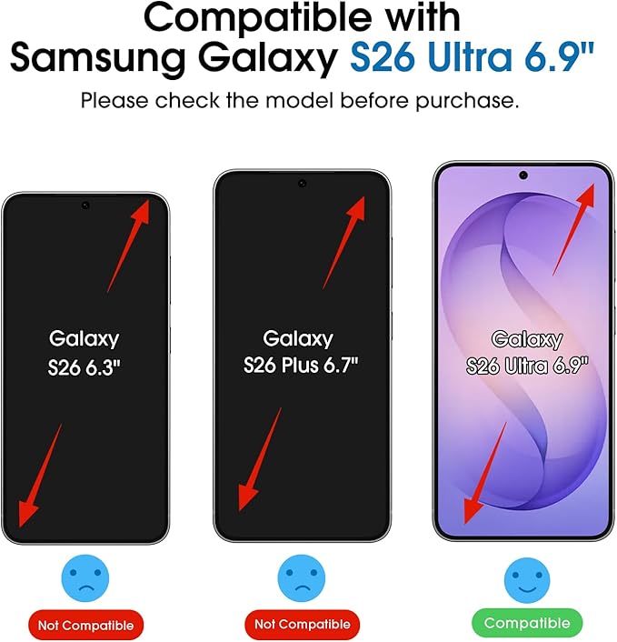 amFilm Auto-Alignment OneTouch for Samsung Galaxy S26 Ultra 6.9" Screen - Image 2