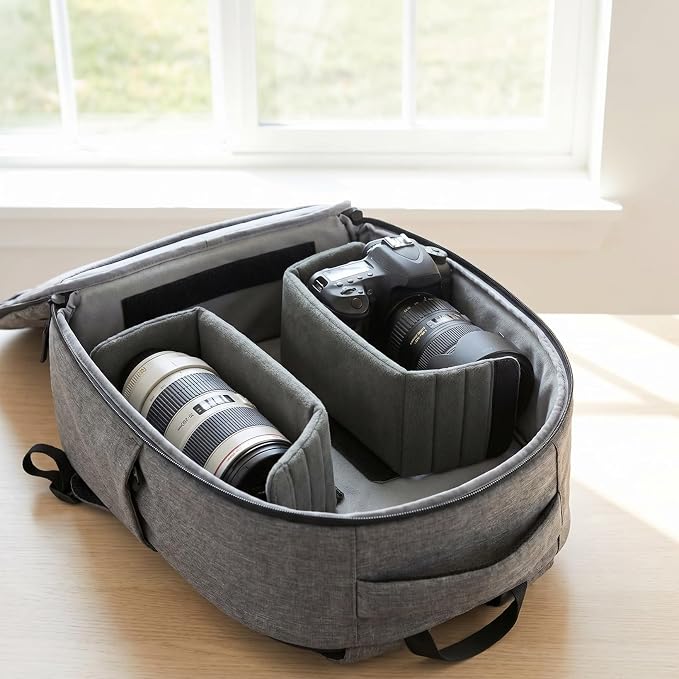 Camera Bag Divider 2Pcs Adjustable Insert Partitions - Image 3
