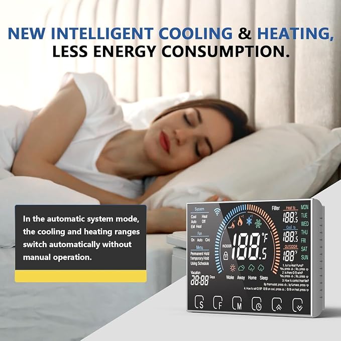 BSEED WiFi Smart Thermostat for Home - Image 4