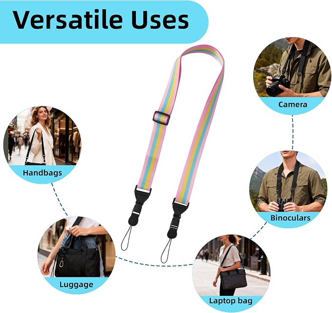 Camera Strap Kids :Comfortable iPad Strap Nylon Neck Lanyard - Image 8