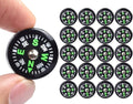 20 Pack Button Compass Mini Pocket Oil Filled Compass Dia. 20mm | by ZoloAJay