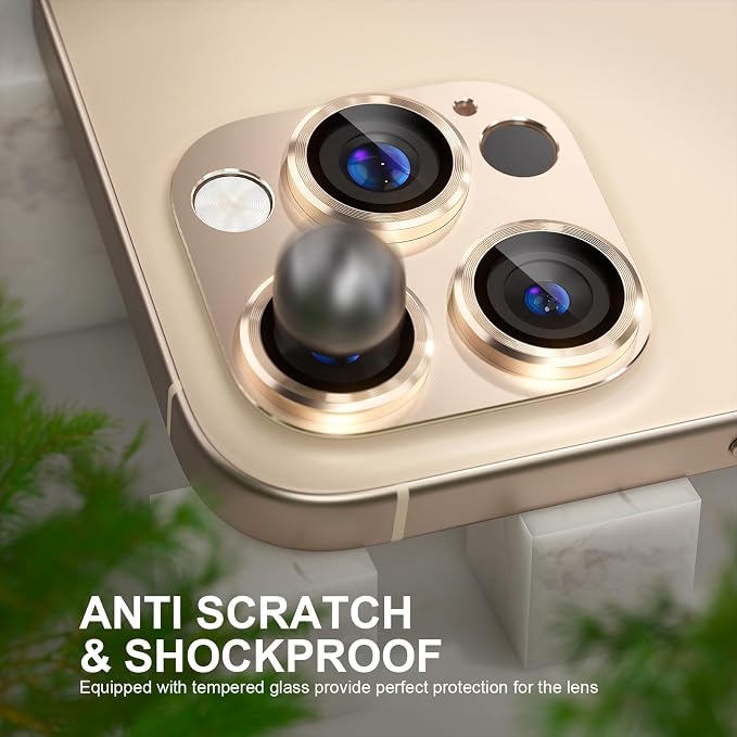 Choiche Compatible for iPhone 16 Pro/iPhone 16 Pro Max Camera Lens Protector - Image 3