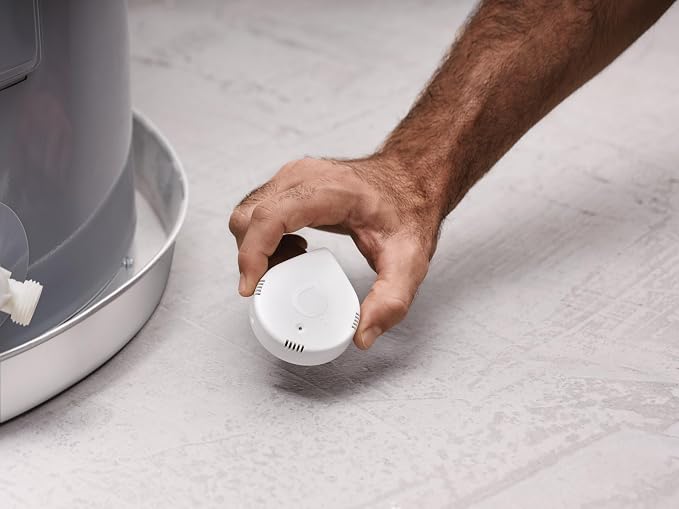 Moen White Flo Smart Water Leak Detector, Water Sensor Alarm - Image 8