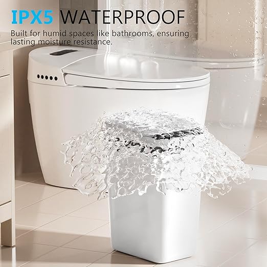 jinligogo 3Pack Bathroom Small Trash Can - Image 5