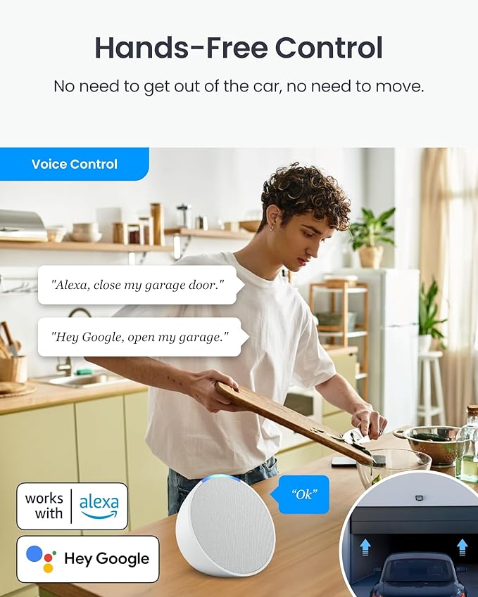 Switchbot WiFi Smart Garage Door Opener, Matter Certified, - Image 4