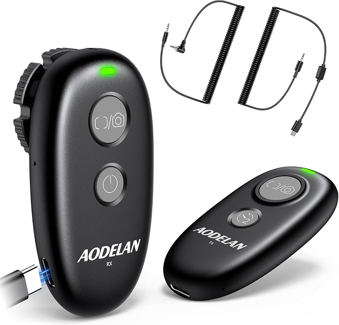 for Fujifilm Camera Rechargeable Remote Shutter Release by AODELAN