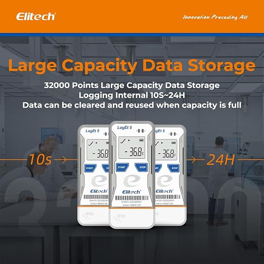 Elitech USB Digital Temperature Humidity Data Logger - Image 6