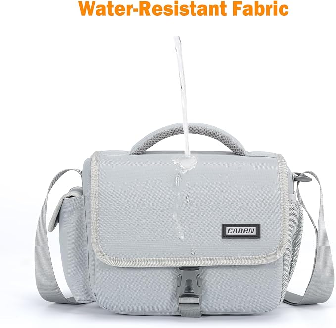 CADeN Camera Bag Case Shoulder Crossbody Bag Compatible - Image 6