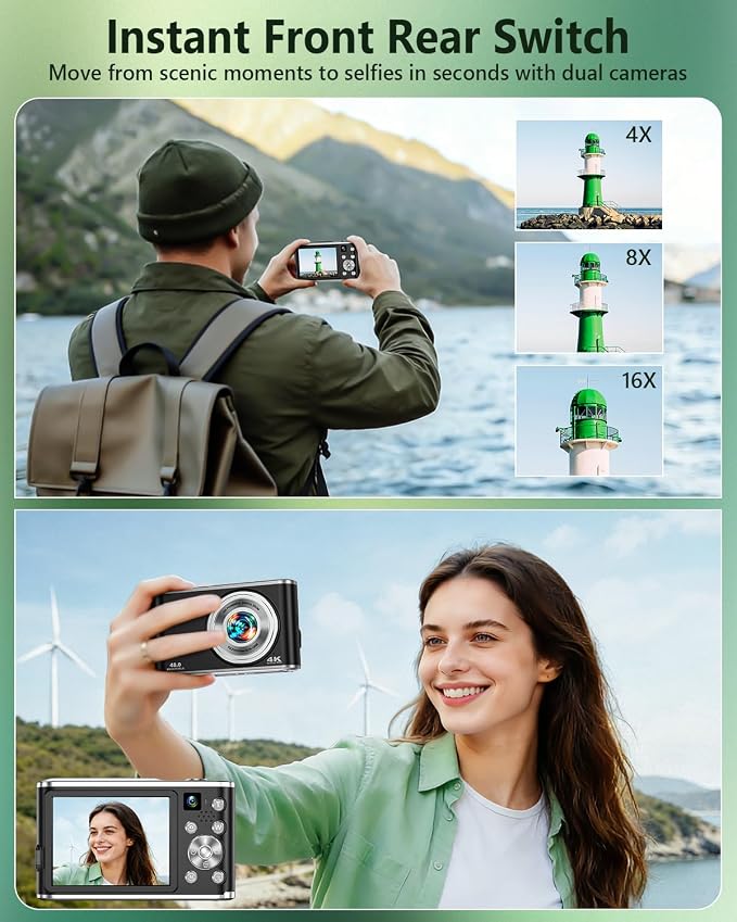 2026 Upgraded 4K Digital Camera - Image 4