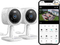 Hugolog 2K 3MP Outdoor Indoor Security Cameras by Hugolog