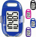 Clip-on 3D Pedometer for Walking Steps Counter by OZOFitness
