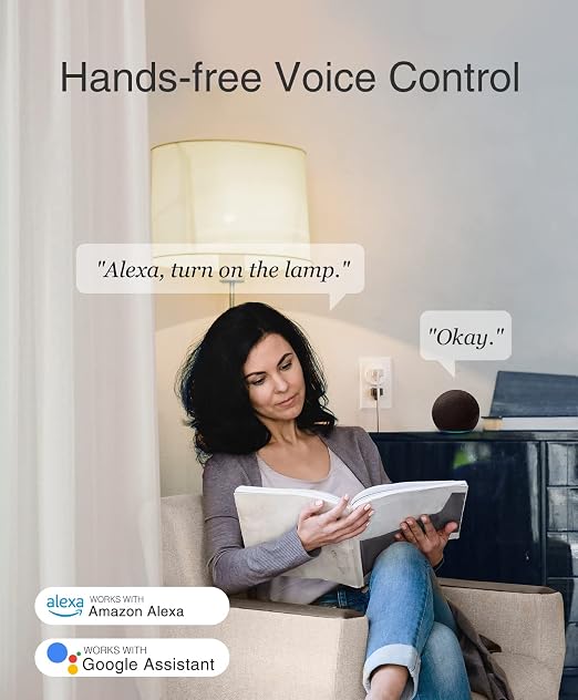 GHome Smart Plug Mini, WiFi Smart Outlet Plug Works - Image 6