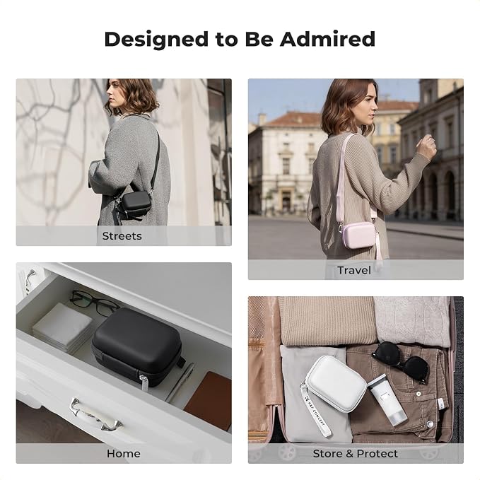 K&F CONCEPT Carrying Case for Digital Camera, Small Hard Shell Protective Case - Image 4