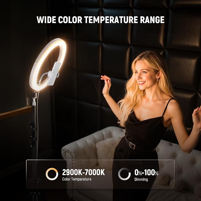 NEEWER RH12B Pro 12" 30W High Power LED Ring Light - Image 3