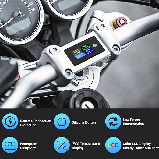 Drok 36v Lithium Golf Cart Battery Meter - Image 2