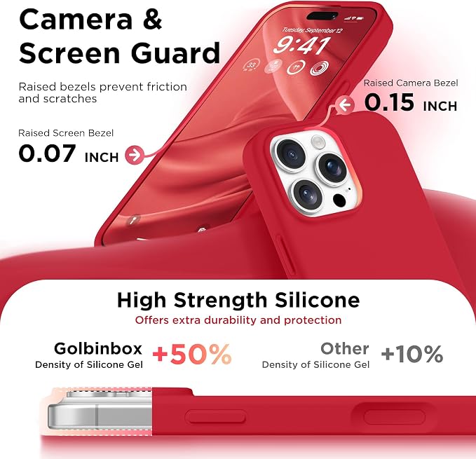 GolbinBox Magnetic for iPhone 16 Pro Case, Compatible - Image 5