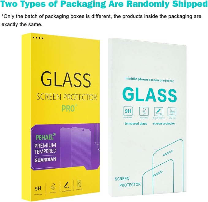 PEHAEL 2+2 Pack for iPhone 13 Pro Privacy Screen Protector - Image 9