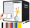 Foldable Photo Box Portable Studio Kit 12 Background Colors LED Dimmable by DEPTHLAN