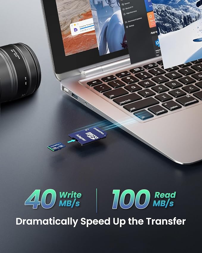 DIGIERA 128GB CT100 microSDXC UHS-I Memory Card - Image 2