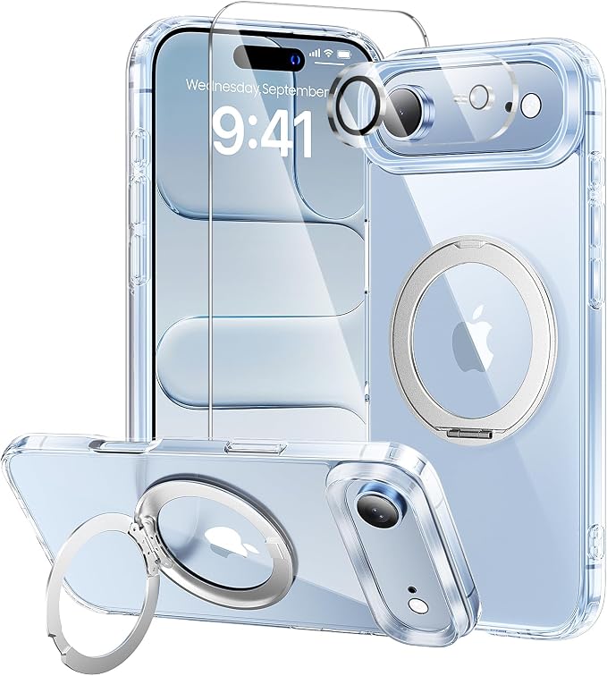 toushion 3 in 1 for iPhone Case Clear, Shockproof for iPhone Air by Unknown