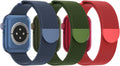 3 Pack Mesh Metal Band Compatible by Steezrd