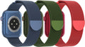 3 Pack Mesh Metal Band Compatible by Steezrd