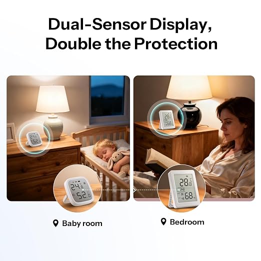SONOFF AirGuard TH, SNZB-02DR2 Indoor Zigbee Temperature and Humidity Sensor - Image 6