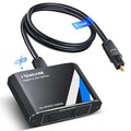 NEWCARE Digital Optical Splitter 1 in 2 Out, SPDIF Toslink Optical Audio Cable by NEWCARE