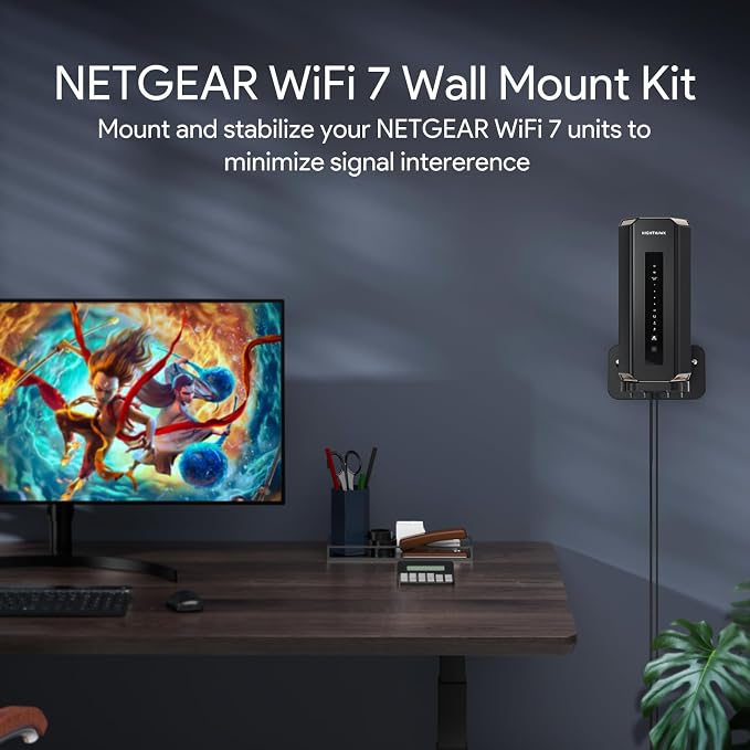 Nighthawk WiFi 7 Router Wall Mount Kit - Image 3