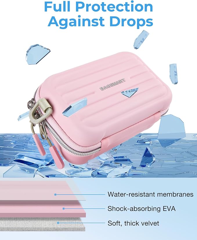 BAGSMART Digital Camera Case, Protective & Waterproof Small Camera Case - Image 3
