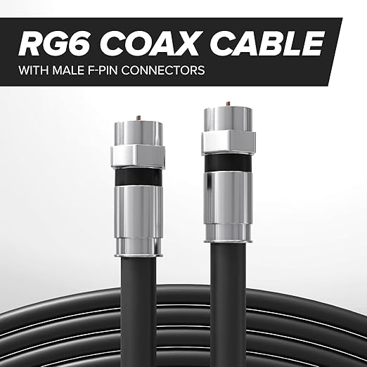 THE CIMPLE CO - RG6 Coaxial Cable 1 FT - RG6 Coax Cable - Image 2