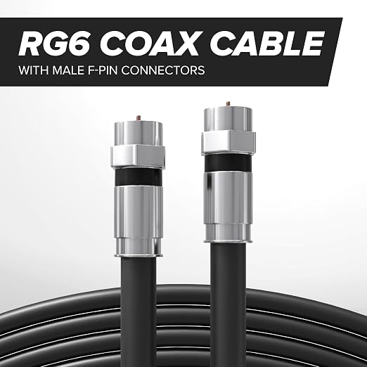 THE CIMPLE CO - RG6 Coaxial Cable 25 FT - RG6 Coax Cable - Image 2