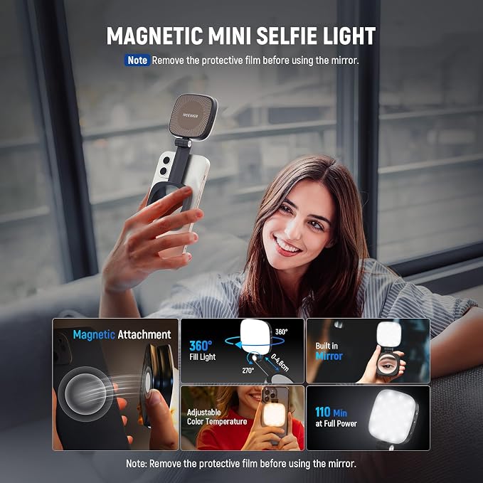 NEEWER BASICS Magnetic Selfie Light Compatible - Image 3
