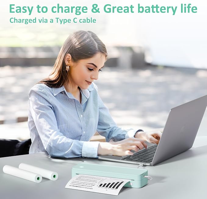 Gloryang Inkless Portable Printer - Image 5