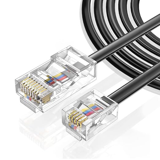 10FT-3Pack RJ45 to RJ11 Adapter by Seefeful