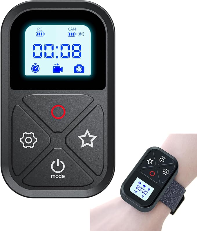 Smart Remote Control for GoPro，Wireless Camera Controller for Hero 12 11 10 9 8 by AFAITHMALL