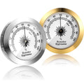 Frienda 2 Pcs Hydrometer 2 Inch Humidity Meter Cigar Humidor Hygrometers Round by Frienda