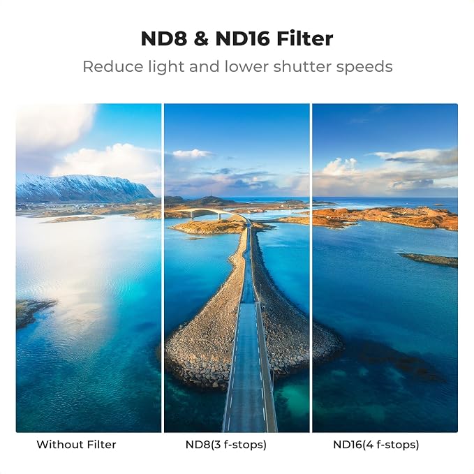 K&F CONCEPT Upgrade ND & CPL Filter Set Compatible - Image 3